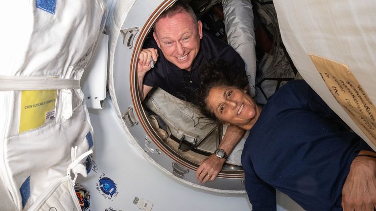 NASA's Boeing Crew Flight Test astronauts Butch Wilmore and Suni Williams. Pic: NASA Johnson