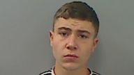 Dylan Willis, from Middlesbrough, who was jailed for violent disorder as part of the UK riots.
Pic: Cleveland Police