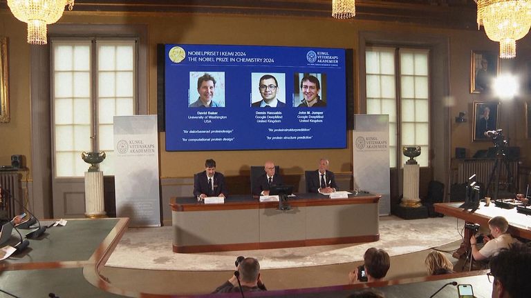 Two British scientists are awarded with a Nobel Prize in chemistry